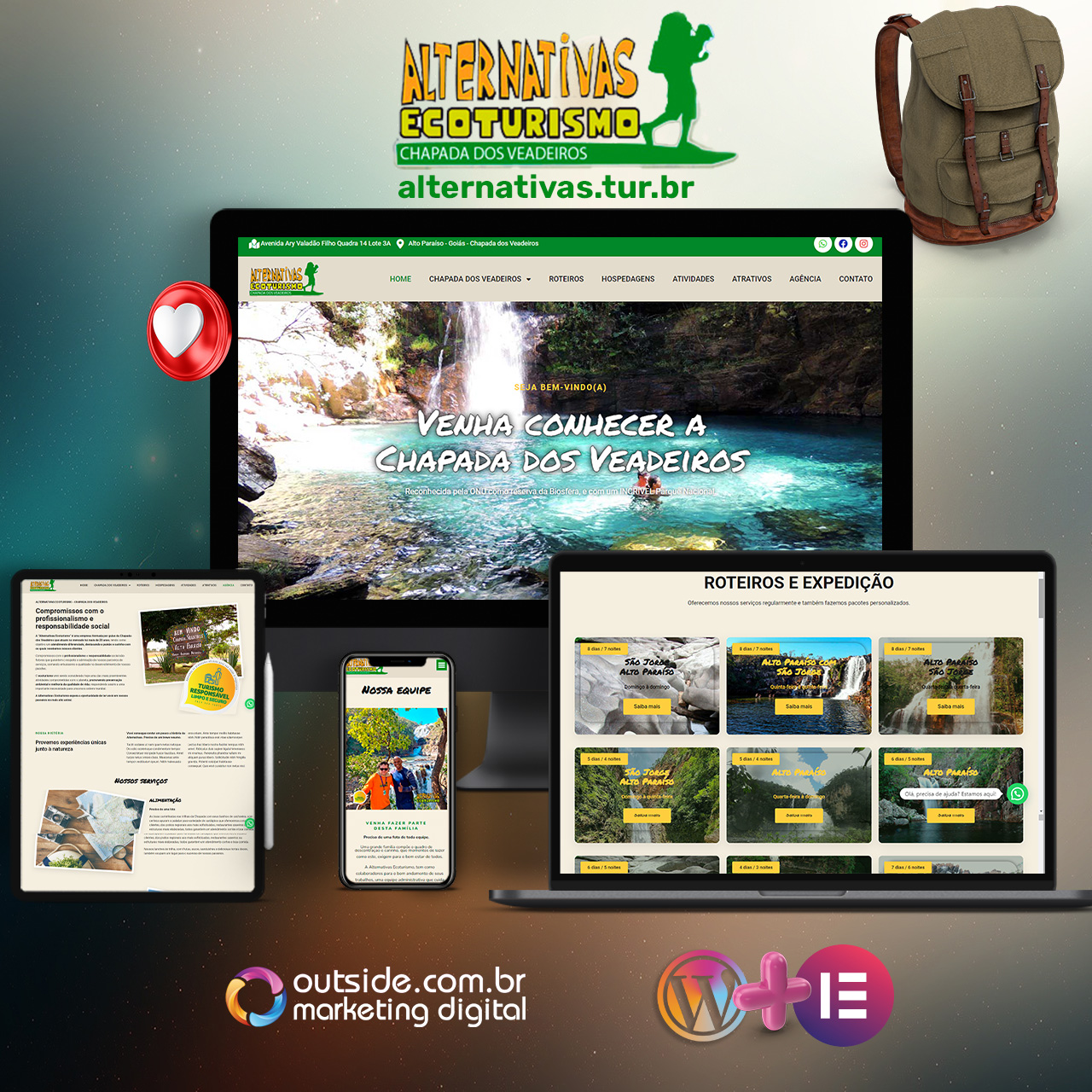 Alternativas Eco Turismo - Outside Marketing Digital | Valinhos | Campinas  | Vinhedo | Itatiba